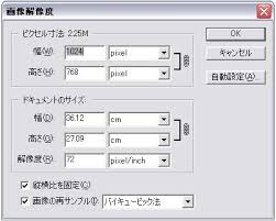 Photoshop講座 画像解像度について なぜ正しいサイズにプリントされないか