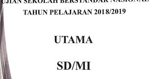 Berikut ini kami sediakan link download latihan soal ujian sekolah soal us sd mi tahun 2019/2020 pdf doc lengkap mapel bahasa. Kumpulan Soal Ujian Sekolah Berstandar Nasional Usbn Sd Tahun 2019 2020 Semua Pelajaran Mariyadi Com