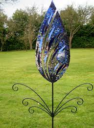 Glass Garden Art Mosaic Art Mosaic Garden Art