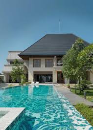Rumah mewah ada kolam renang di lahan 598m. Desain Kolam Renang Keren Untuk Rumah Mewah Anda Arsitag
