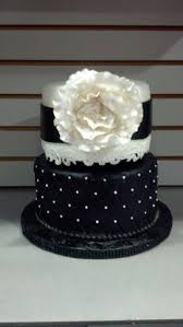 Black And White Birthday Cake Design Simply Sweet By Helen Black And White Birthday Cake White Birthday Cakes Black White Cakes Blue Cakes