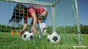 Wild and nasty soccer player Martina Smeraldi gets boned anally 19 photos