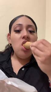 Eating Huge Ice Cream Cone