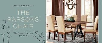 The fabric is 100% polyester that provides durability with style. The History Of The Parsons Chair Timber To Table
