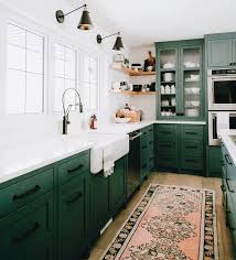 Pin By Maddy Heins On Home Green Kitchen Walls Green Kitchen Cabinets Interior Design Kitchen
