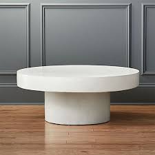 Shroom White Cocktail Table Reviews Cb2 Coffee Table Coffee Table White Round Coffee Table