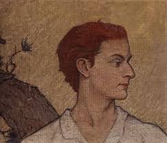 Maxwell Ashby Armfield, Edward McKnight Kauffer, 1915, oil