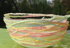 Welche faktoren es vorm kauf seiner basteln mit kleister und luftballon zu analysieren gibt! Muttertagsgeschenk Oder Kindergeburtstags Bastelidee Wollkorbchen Selbst Machen Einfach Stephie