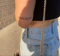 Minimalist Above Elbow Tattoo Above Elbow Tattoo Elbow Tattoos Above Elbow Tattoo Words
