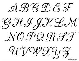 Free Printable Calligraphy Letters Letter Stencils Printables Free Printable Letter Stencils Stencils Printables Handwritten brush style modern calligraphy cursive typeface stock vector. free printable calligraphy letters