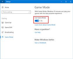 Driver download nvidia graphics download ati radeon graphics download intel graphics download How To Enable And Use Game Mode In Windows 10