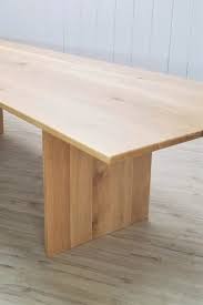 White oak dining table speak a lot about you as an individual and as a family. Solid White Oak Plank Dining Table Coffee Table Or Desk Made Etsy In 2021 White Oak Coffee Table Oak Table Top White Oak Table