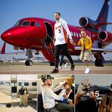 NBA - GSW icon Stephen Curry splashes out $4 million to buy a private jet for traveling with his wife and daughter | Facebook