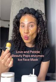 Natures Botox, no injections necessary. Say Less!✨ @Loveandpebble  #loveandpebble #loveandpebbleglowmask #beautypops #icefaceroller #facemask  #facial #icefacemask #fyp