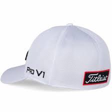 Golf House Titleist Tour Sports Mesh Cap Weiss