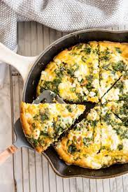 Sweet Potato Kale And Goat Cheese Frittata Inspiralized Healthy Veggie Forward Recipes With A Bit Of Motherhood Realness Recipe Goat Cheese Frittata Sweet Potato Kale Cheese Frittata