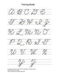 In the wider sense, an alphabet is certainly a script that is certainly segmental at the phoneme. Learn Cursive Writing Alphabet Tracing