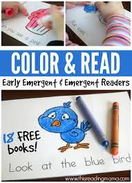 We have lots of free printable books for beginning readers to help kids become eager, proficient readers by making their own readers.we have emergent readers to practice sight words, compound words, learn about famous people, history readers for kids, science emergent reader books, learn about countries around the world, and more! Color And Read Emergent Readers Updated