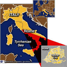 The unique economy of vatican city is supported financially by the sale of. Vatican Map Vatican City
