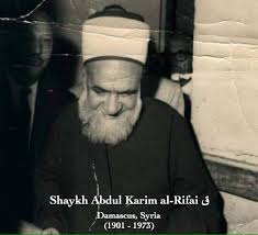 He was father of nine sons (ancestor of the abadillah clan) Shaykh Abdul Karim Al Rifai Nelson Naqshbandi Haqqani Facebook
