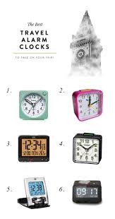 Fun and equipped with two faces (on / off), the alarm clock must be turned down to be activated or deactivated with a simple gesture. The 6 Best Travel Alarm Clocks To Give Your Vacation Peace Of Mind