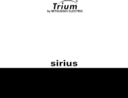 Manual Mitsubishi Trium Sirius (88 páginas)