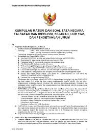 Batang tubuh uud 1945 c. 24 Contoh Soal Cpns Materi Pancasila Kumpulan Contoh Soal