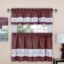 tab top valances & kitchen curtains you