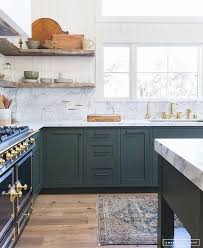 Rad Corner Shelving With Sweet Reclaimed Wood Shelves Have Spare Wood To Create Into Shelves Green Kitchen Cabinets Kitchen Cabinet Inspiration Kitchen Trends