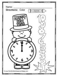 New Years 2016 New Year Coloring Pages Newyear New Years Activities