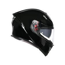 It shares its overall design with the latest range of agvs, meaning it has a pointier look to the front and shares an integral spoiler to the rear that's found on the gt veloce. Agv K3 Sv Black Full Face Helmets Free Uk Delivery