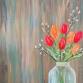 Brushes & Brews: Rustic Tulips event in Troy, MI