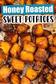 This Delicious Honey Oven Roasted Sweet Potato Recipe Is Quick And Easy To Make In 2020 Sweet Potato Recipes Roasted Sweet Potato Recipes Sweet Potato Recipes Healthy