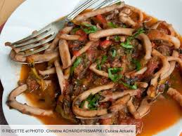 Encornets A La Provencale Recettes Recette Recette Encornet Recette Calamar Recette