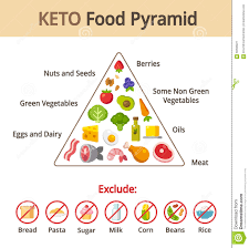 keto food pyramid stock vector illustration of keto 60596227