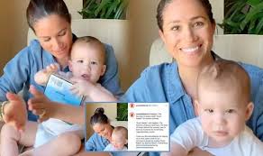 Prince harry and meghan aren't happy with the paparazzi photos of archie by morgan halberg • 05/13/21 2:45pm prince harry opened up about his and meghan's new … Baby Archie Birthday Video Meghan And Harry S Subtle Nod To Uk Royal News Express Co Uk