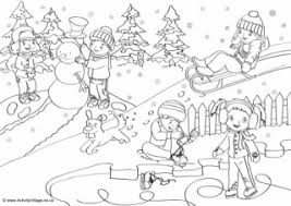 Choose another fun and educational activity to keep your kids busy. Winter Colouring Pages For Kids