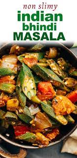 Easy Bhindi Masala Spicy Okra Stir Fry Recipe Bhindi Masala Recipe Breakfast Recipes Easy Vegetarian Recipes