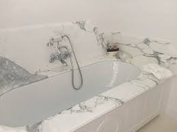 Marble slab wall tub surround are equipped with surfaces such as brushed, hammered, polished, honed, flamed, etc and come with machine cutting explore the wide category of. Stone Bath Surrounds Everything Stone Cornwall Devon