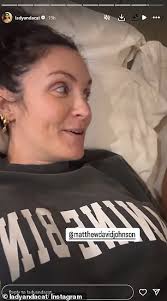 Laura Byrne rages as husband Matty 'J' Johnson accidentally reveals the  name their unborn baby girl