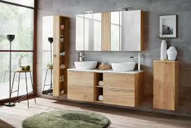 Badmobel Set Prica 140 Oak Waschbecken Hochschrank Spiegel Badezimmermobel In 2020 Badezimmer Dekor Badezimmer Accessoires Zimmerausstattung