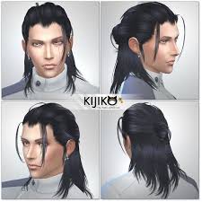 Kijiko Hair 019 Toyger Kitten Retextured Sims 4 Downloads Sims 4 Hair Male Sims Hair Sims 4