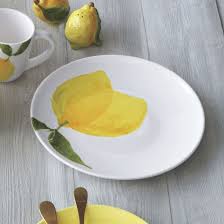 Lemon Dinner Plate Sur La Table Lemon Kitchen Lemon Kitchen Decor Lemon Decor