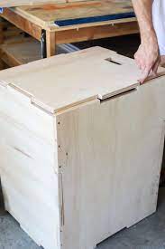 Build A Diy 3 In 1 Plyometric Box For Box Jump Exercises Diy Home Gym Diy Plyo Box Diy Gym Equipment