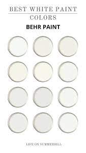 Best Behr White Paint Colors In 2025
