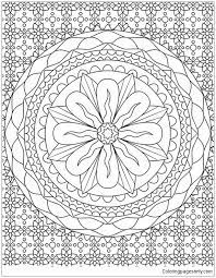 In coloringcrew.com find hundreds of coloring pages of mandalas and online coloring pages for free. Square Shape Mandala Coloring Pages Mandala Coloring Pages Coloring Pages For Kids And Adults