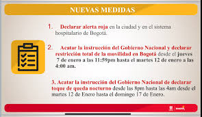 Anuncian cuarentena total para 38 comunas de la región metropolitana e iquique y alto hospicio. Extra Declaran Cuarentena Total En Bogota Ambito Juridico