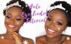 easy halo eyeshadow makeup tutorial