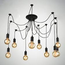 goedkope vintage nordic spider hanglamp meerdere verstelbare retro hanglampen loft klassieke decorati retro pendant lights adjustable lighting pendant lighting