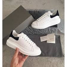 Black And White Alexander Mcqueen Sneakers Alexander Mcqueen Sole Sneakers Women S Running Shoes White Black Sneakers White Alexander Mcqueen Sneakers White Sneakers